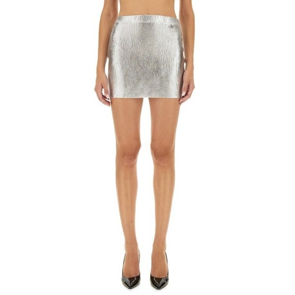 Diesel M-Isi Silver Skirt - NWT
